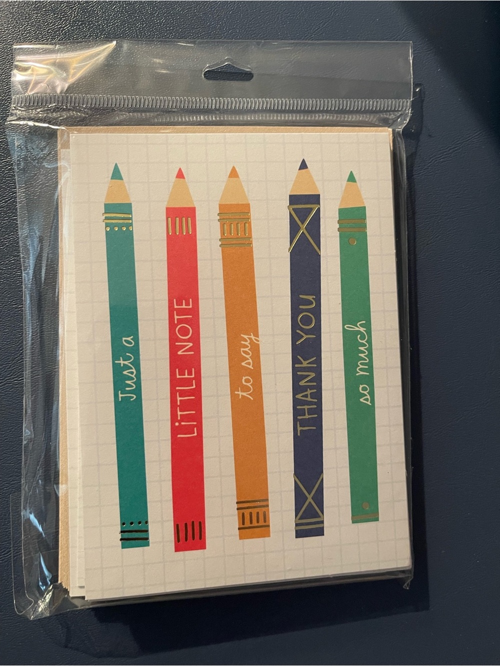 Hallmark Cream Folded Note Cards with Envelopes - Set of 10 - Blank Inside